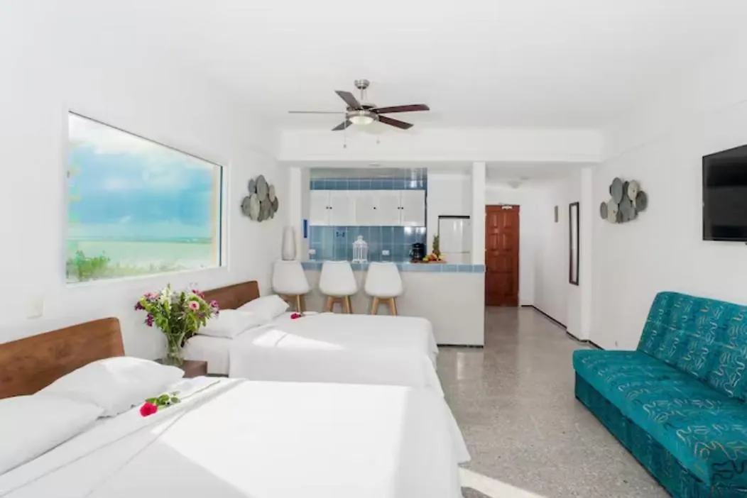 Amazing Oceanviews Beachfrt Condo Walk To Eat, Drink, Play Cancun Aparthotel
